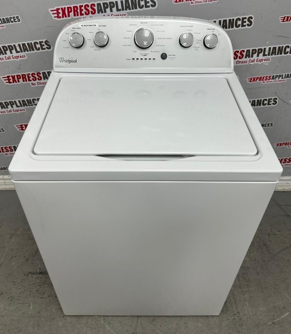 Used Whirlpool 27” Top Load Washing Machine WTW5000DW0 For Sale