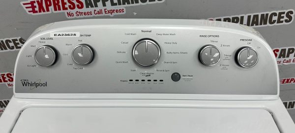 Used Whirlpool 27” Top Load Washing Machine WTW5000DW0 For Sale