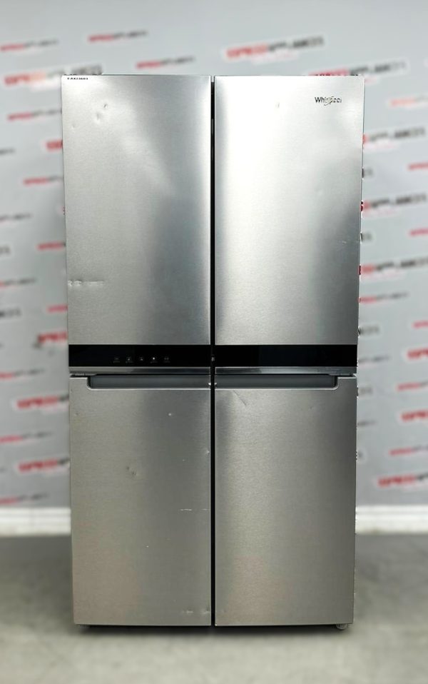 Used Whirlpool 36” Counter Depth French Door Refrigerator WRQA59CNKZ For Sale