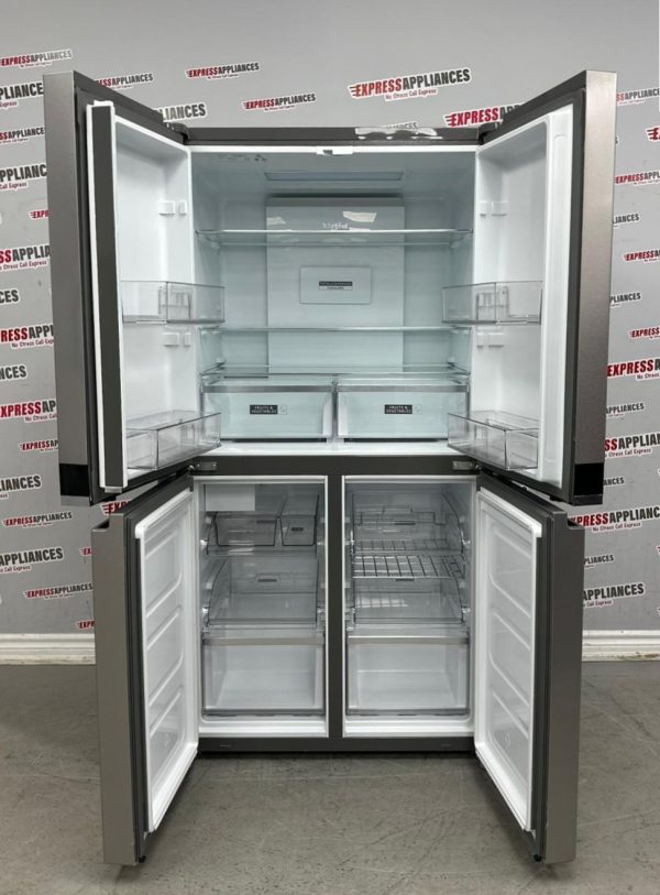 Used Whirlpool 36” Counter Depth French Door Refrigerator WRQA59CNKZ For Sale