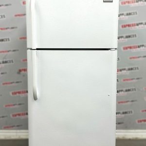 Used Frigidaire 30” Top Freezer Refrigerator FFTR1821QW3 For Sale