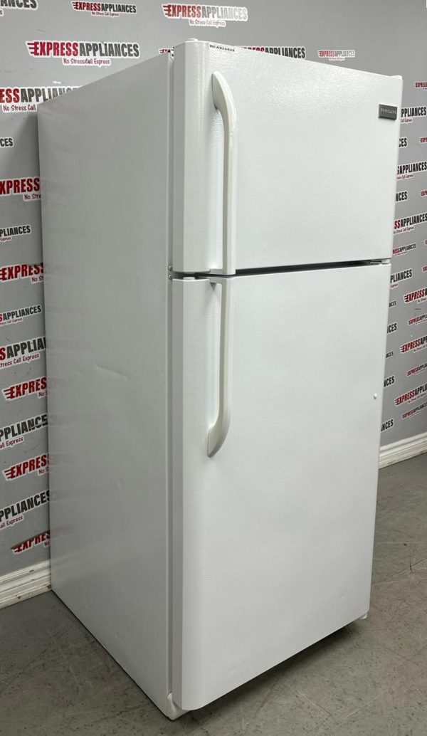 Used Frigidaire 30” Top Freezer Refrigerator FFTR1821QW3 For Sale