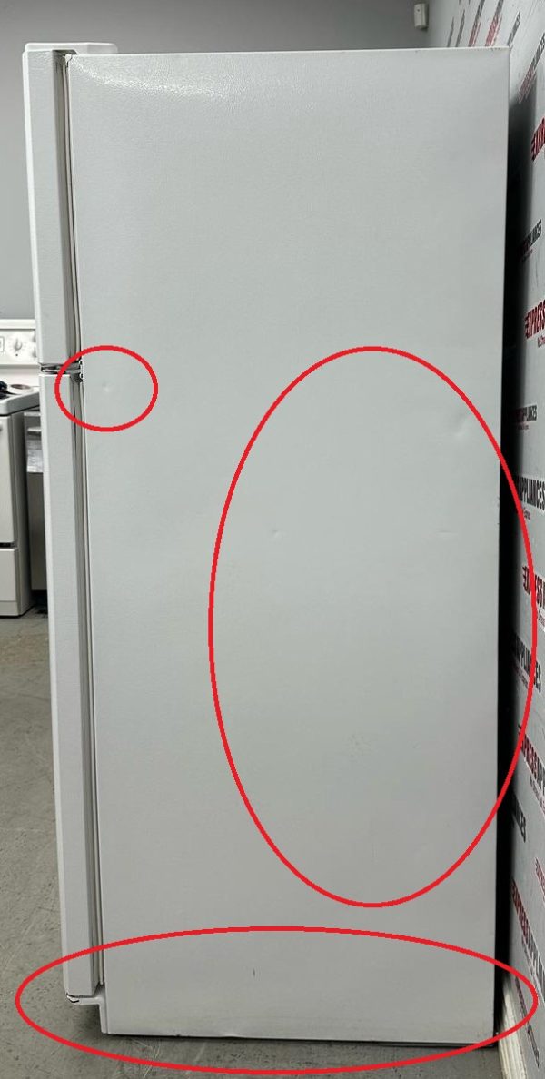 Used Frigidaire 30” Top Freezer Refrigerator FFTR1821QW3 For Sale