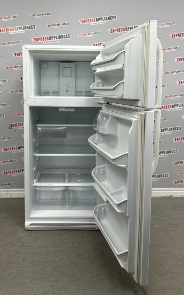 Used Frigidaire 30” Top Freezer Refrigerator FFTR1821QW3 For Sale