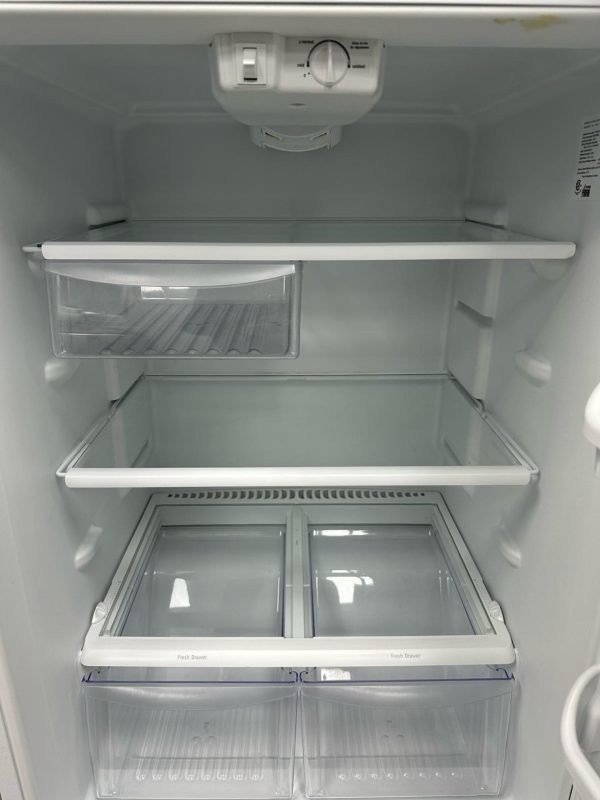 Used Frigidaire 30” Top Freezer Refrigerator FFTR1821QW3 For Sale