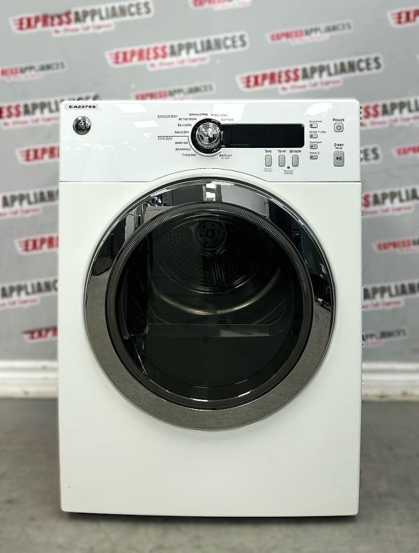 Used GE 24” Electric Stackable Dryer PCVH480EK0WW SKU: EA23785 For Sale