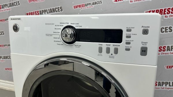 Used GE 24” Electric Stackable Dryer PCVH480EK0WW SKU: EA23785 For Sale