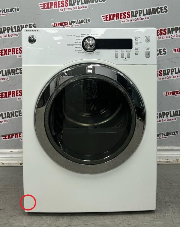 Used GE 24” Electric Stackable Dryer PCVH480EK0WW SKU: EA23785 For Sale