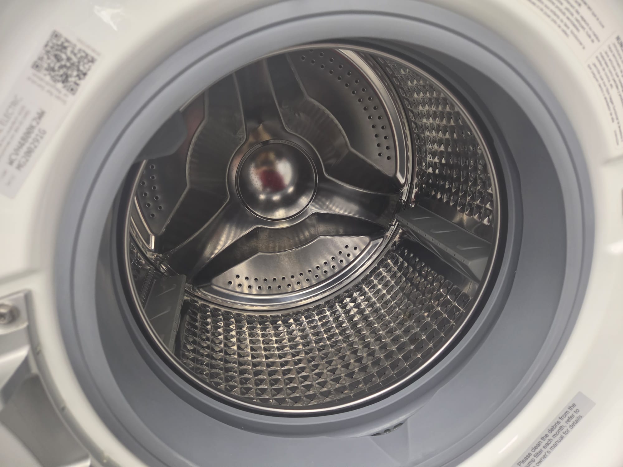 Used GE 24” Front Load Washer and Electric Dryer Stackable Set WCVH4800K2WW PCVH480EK1WW For Sale Used GE 24” Front Load Washer and Electric Dryer Stackable Set WCVH4800K2WW PCVH480EK1WW For Sale