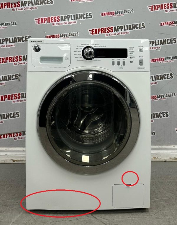 Used GE 24" Front Load Washing Machine WCVH4800K2WW SKU: EA23788 For Sale