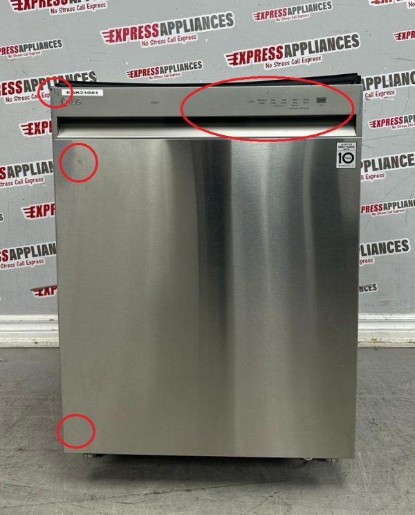 Used LG 24” Built-In Dishwasher LDFN3432T SKU: EAK21051 For Sale