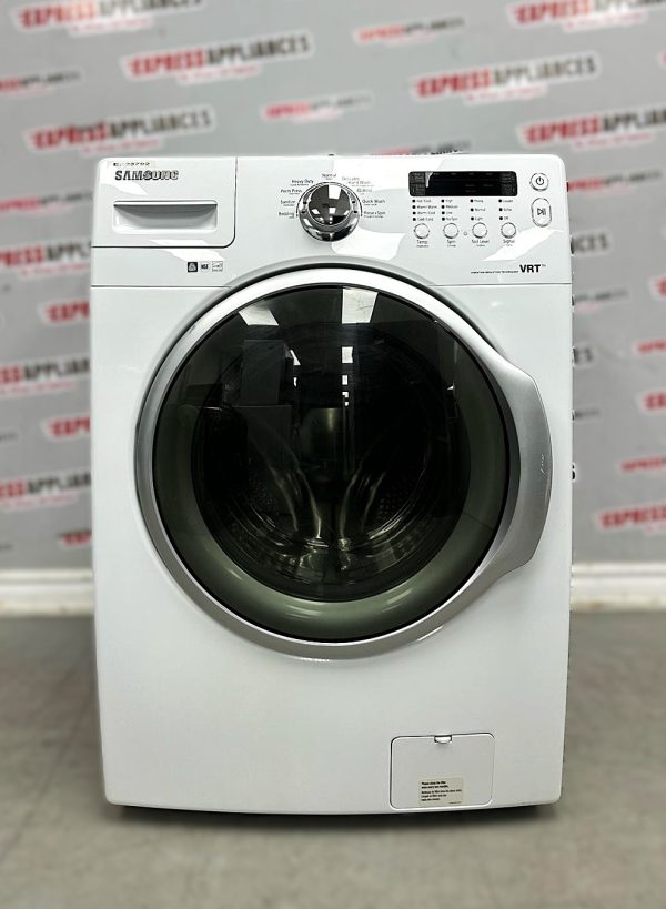 Used Samsung 27” Front Load Washing Machine WF330ANW/XAC06 For Sale