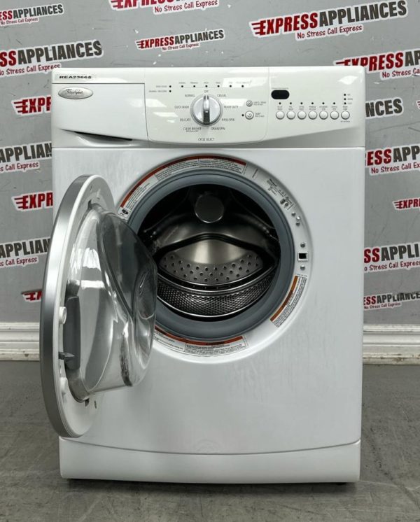 Used Whirlpool 24" Front Load Washing Machine WFC7500VW2 SKU: REA23665 For Sale