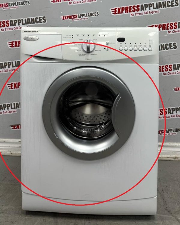 Used Whirlpool 24" Front Load Washing Machine WFC7500VW2 SKU: REA23665 For Sale