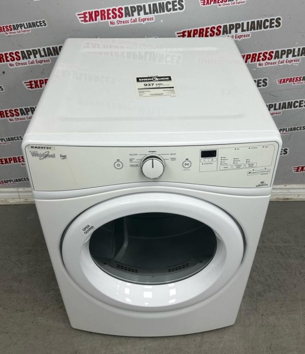 Used Whirlpool 27” Electric Stackable Dryer YWED72HEDW1 For Sale