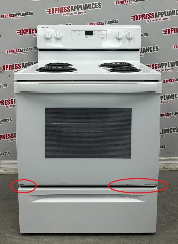 Used Whirlpool 30” Freestanding Coil Stove YWFC150M0JW0 For Sale