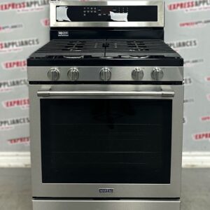Open Box Maytag 30” Freestanding Gas Stove MGR8800FZ2 For Sale