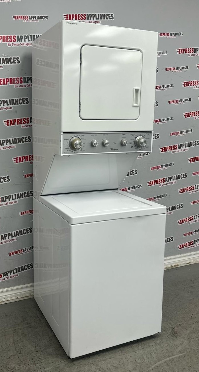 Used Whirlpool 24" Stackable Washer Dryer YWET4024EW0 For Sale | ️ ...