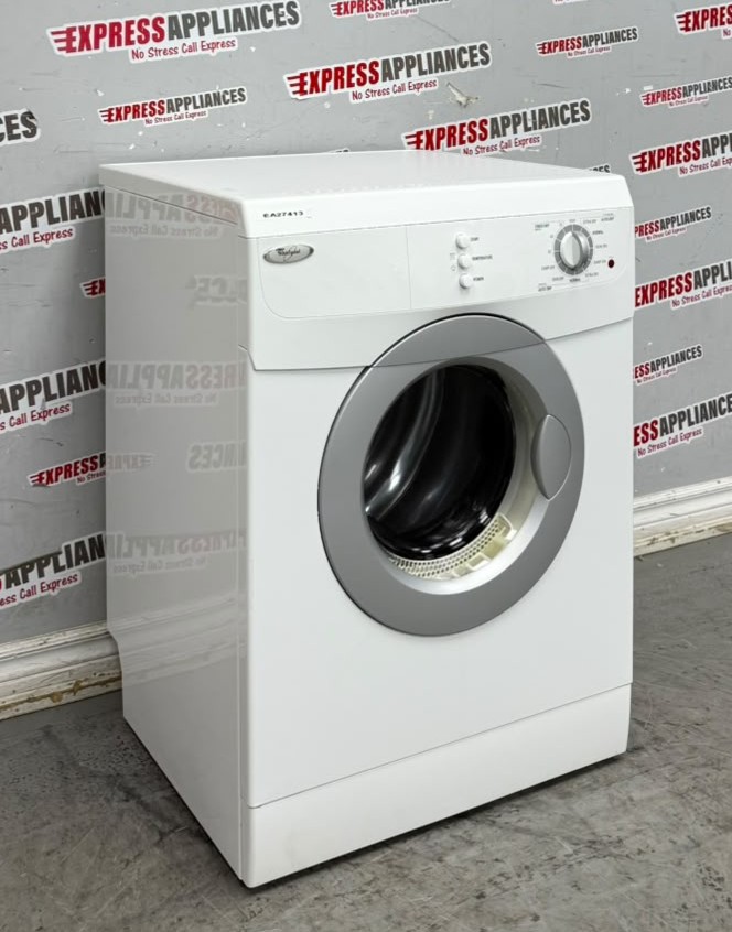 Used Whirlpool 24” Electric Stackable Dryer YWED7500VW For Sale Used Whirlpool 24” Electric Stackable Dryer YWED7500VW For Sale