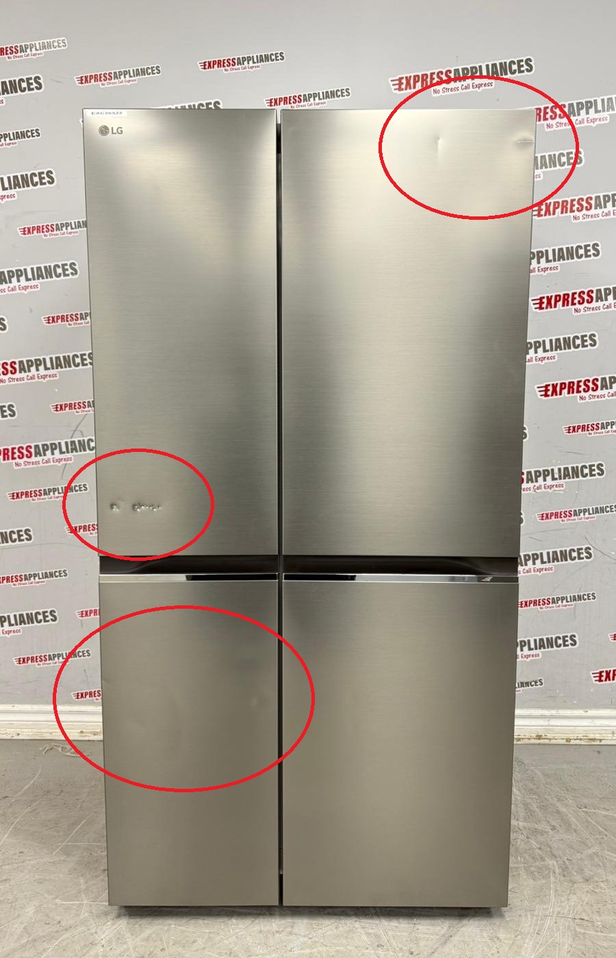 Open Box LG 36” Side-By-Side Fridge LS23C4000V/00 For Sale