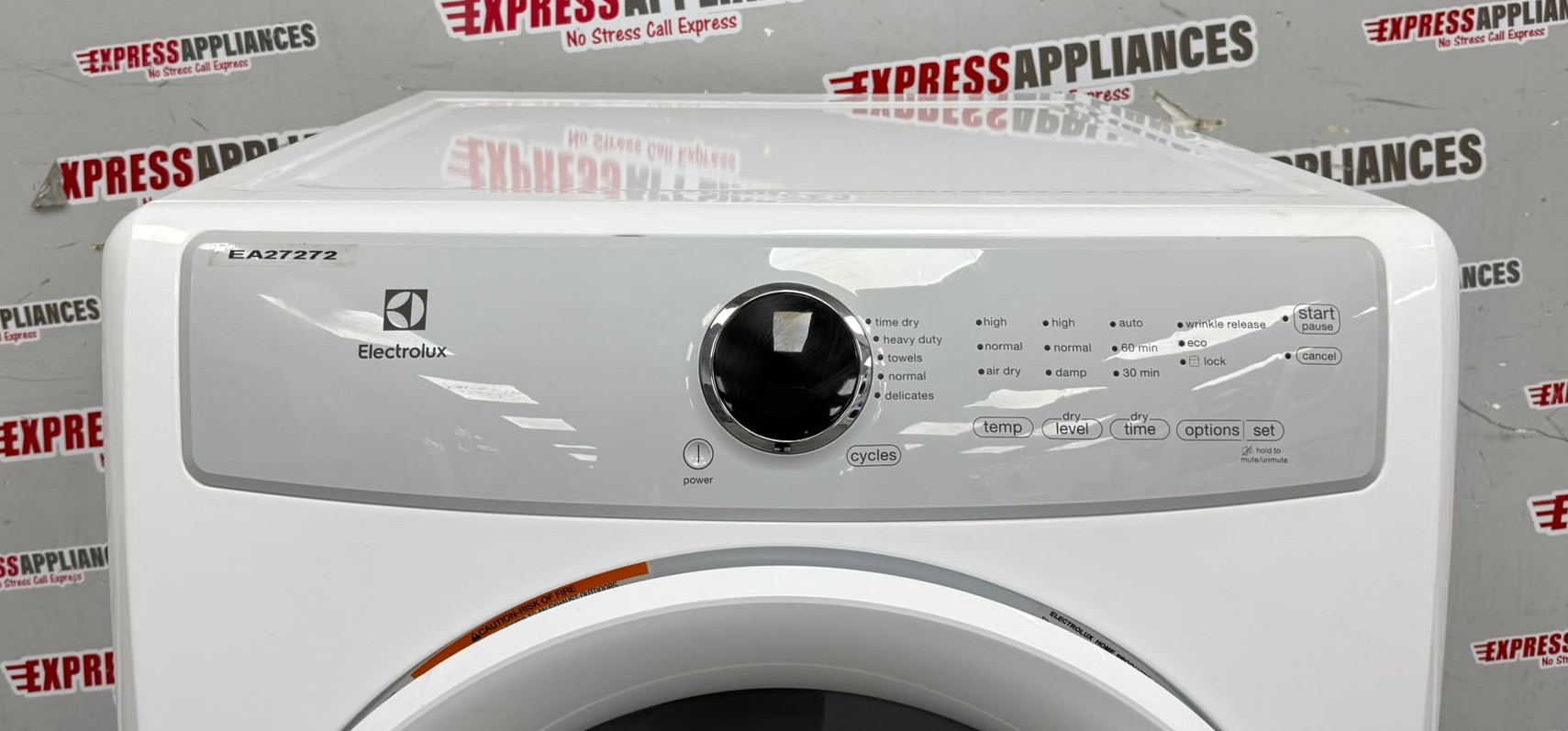 Used Electrolux 27” Electric Stackable Dryer EFDC317TIW2 For Sale Used Electrolux 27” Electric Stackable Dryer EFDC317TIW2 For Sale