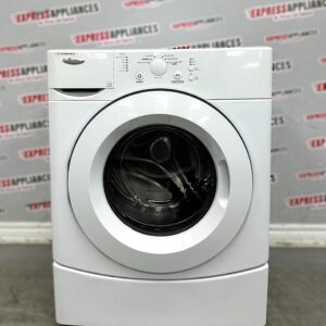 Used Whirlpool 27” Front Load Washing Machine WFW9050XW00 For Sale