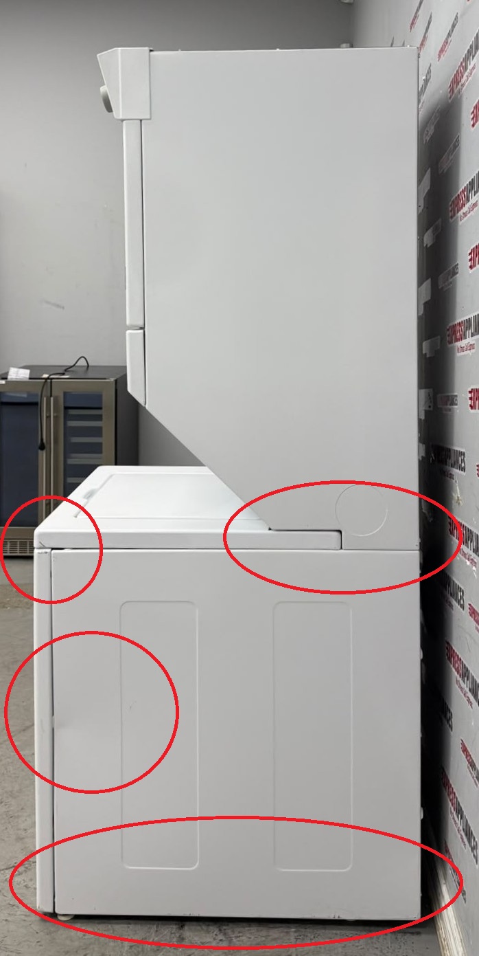Used Whirlpool 27” Laundry Center Washer and Dryer YWET4027EW0 For Sale Used Whirlpool 27” Laundry Center Washer and Dryer YWET4027EW0 For Sale