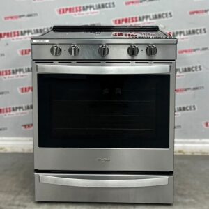 Used Whirlpool 30” Slide-In Glass Top Stove YWEE750H0HZ1 For Sale Used Whirlpool 30” Slide-In Glass Top Stove YWEE750H0HZ1 For Sale