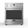 New Vesta 30” Slide-In Glass Top Stove VRE-BC-30SS For Sale