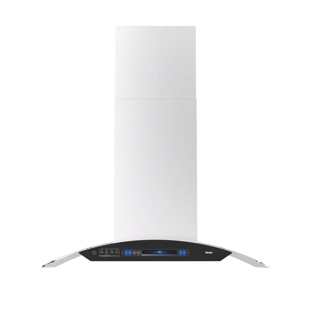 New Vesta 36” Island Range Hood VRH-BELGRADE-36SS For Sale New Vesta 36” Island Range Hood VRH-BELGRADE-36SS For Sale