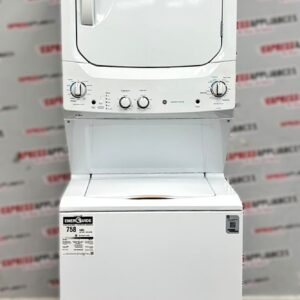 Open Box GE 27” Laundry Center Washer and Dryer GUV27ESMW0WW For Sale Open Box GE 27” Laundry Center Washer and Dryer GUV27ESMW0WW For Sale