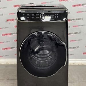 Used Samsung 27” Front Load Flex Wash Washing Machine WV60M9900AV/A5 For Sale