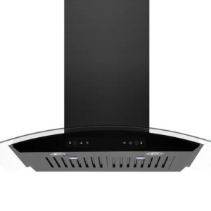 New Vesta 30” Wall Mounted Range Hood VRH-AMSTERDAM-30BS For Sale