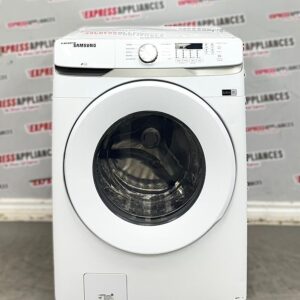 Used Samsung 27” Front Load Washing Machine WF45T6000AW/A5 For Sale