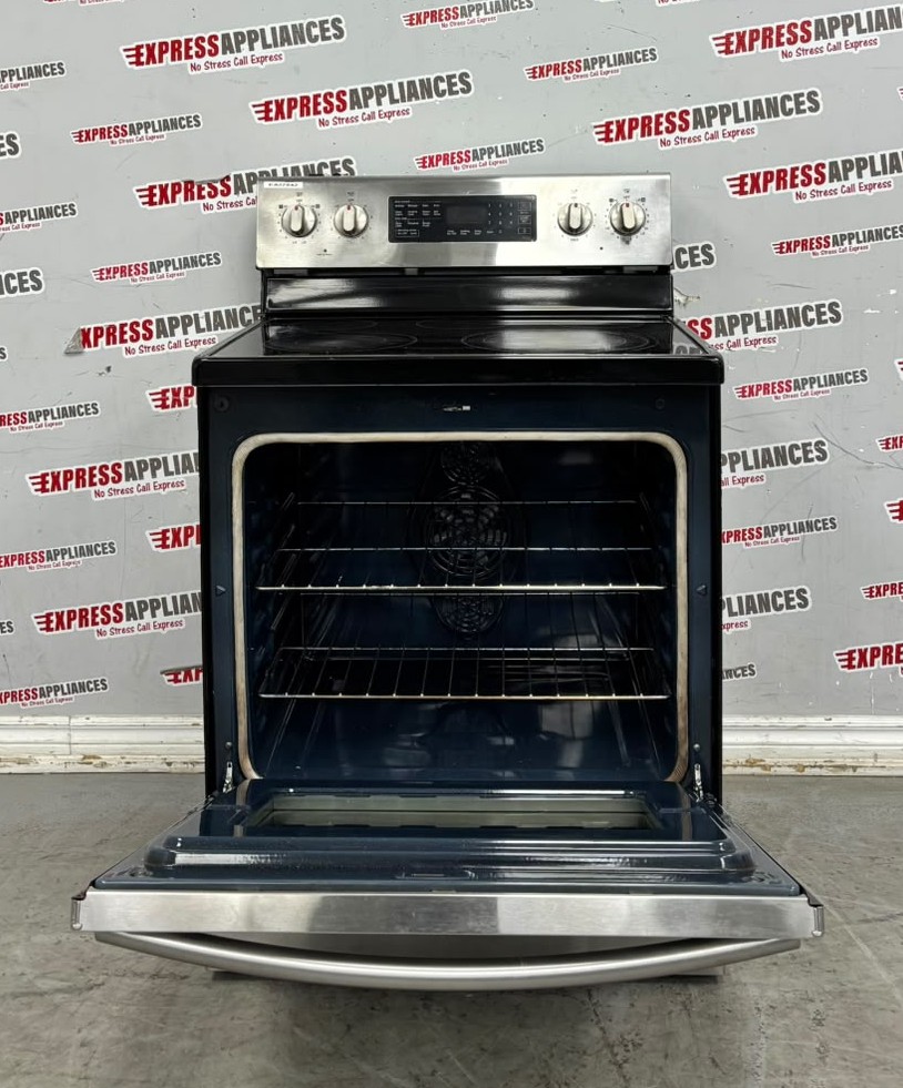 Used Samsung 30” Freestanding Glass Top Stove NE59J7630SS/AC For Sale Used Samsung 30” Freestanding Glass Top Stove NE59J7630SS/AC For Sale