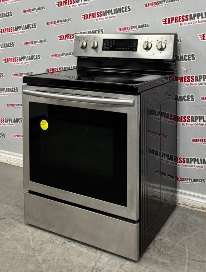 Used Samsung 30” Freestanding Glass Top Stove NE59J7630SS/AC For Sale Used Samsung 30” Freestanding Glass Top Stove NE59J7630SS/AC For Sale