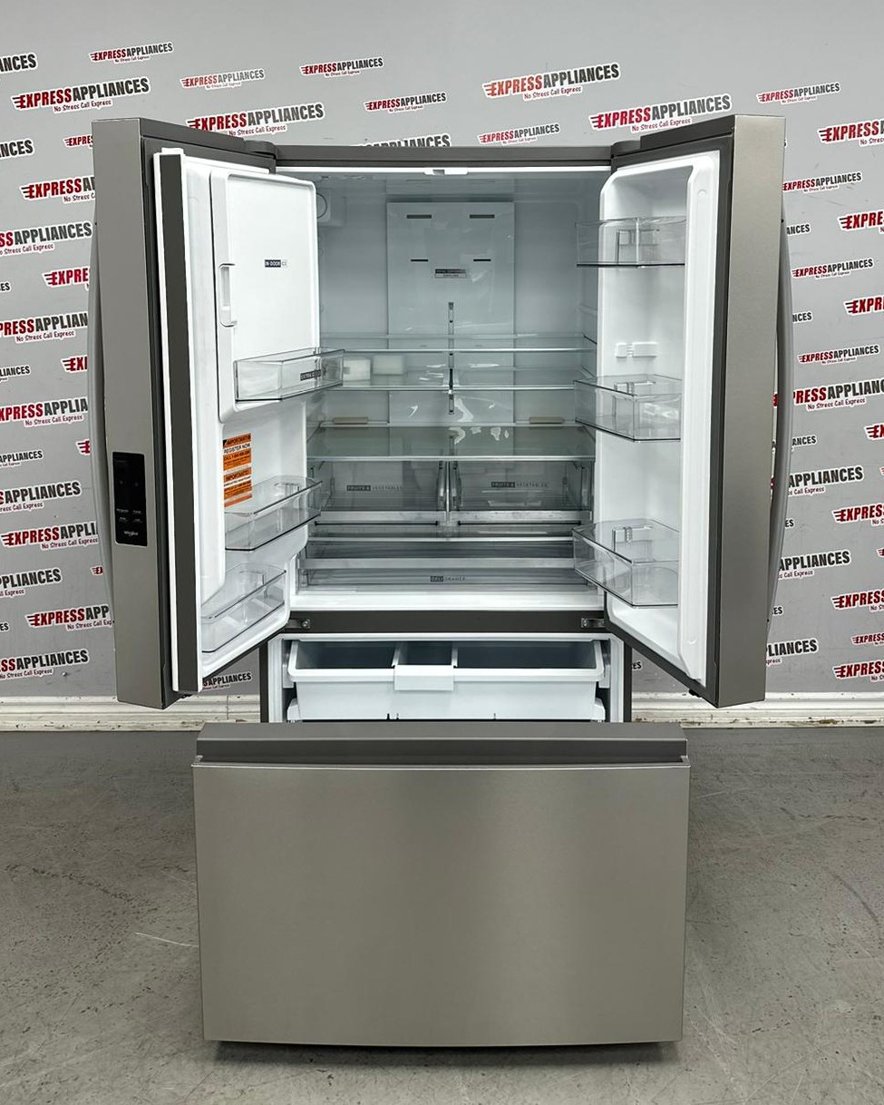 とし　36 Open Box Whirlpool 36” French Door Refrigerator WRFF3536SZ For