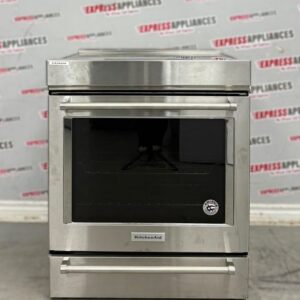 Used KitchenAid 30” Slide-In Induction Stove KSIB900ESS2 For Sale Used KitchenAid 30” Slide-In Induction Stove KSIB900ESS2 For Sale