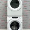 Used Whirlpool 27” Front Load Washer and Electric Dryer Stackable Set WFW560CHW0 YWED5620HW1 For Sale