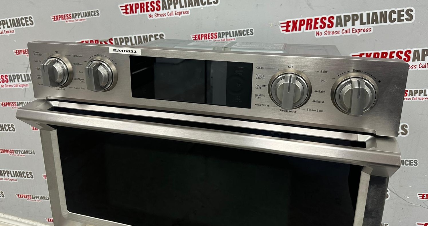 Used Samsung 30” Combo Microwave Wall Oven NQ70M777ODS/AA For Sale Used Samsung 30” Combo Microwave Wall Oven NQ70M777ODS/AA For Sale