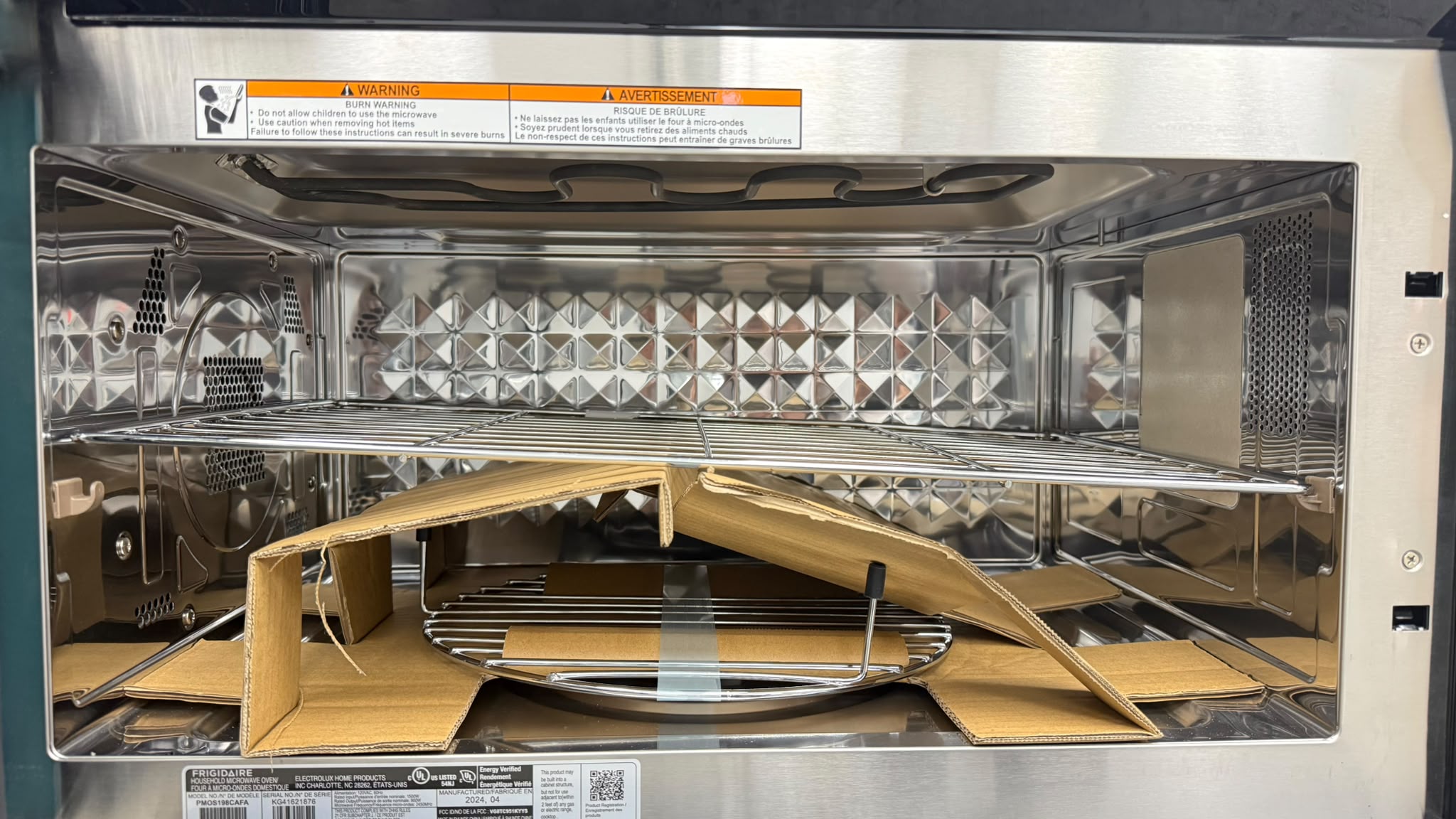 Open Box Frigidaire 30” Over The Range Microwave PMOS198CAFA For Sale Open Box Frigidaire 30” Over The Range Microwave PMOS198CAFA For Sale