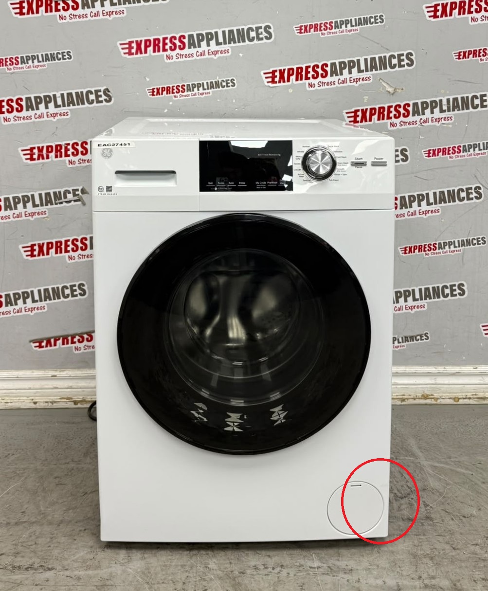 Open Box GE 24” Front Load Washing Machine GFW148SSM1WW For Sale Open Box GE 24” Front Load Washing Machine GFW148SSM1WW For Sale