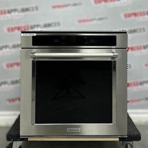 Open Box KitchenAid 24” Single Wall Oven KODC504PPS For Sale