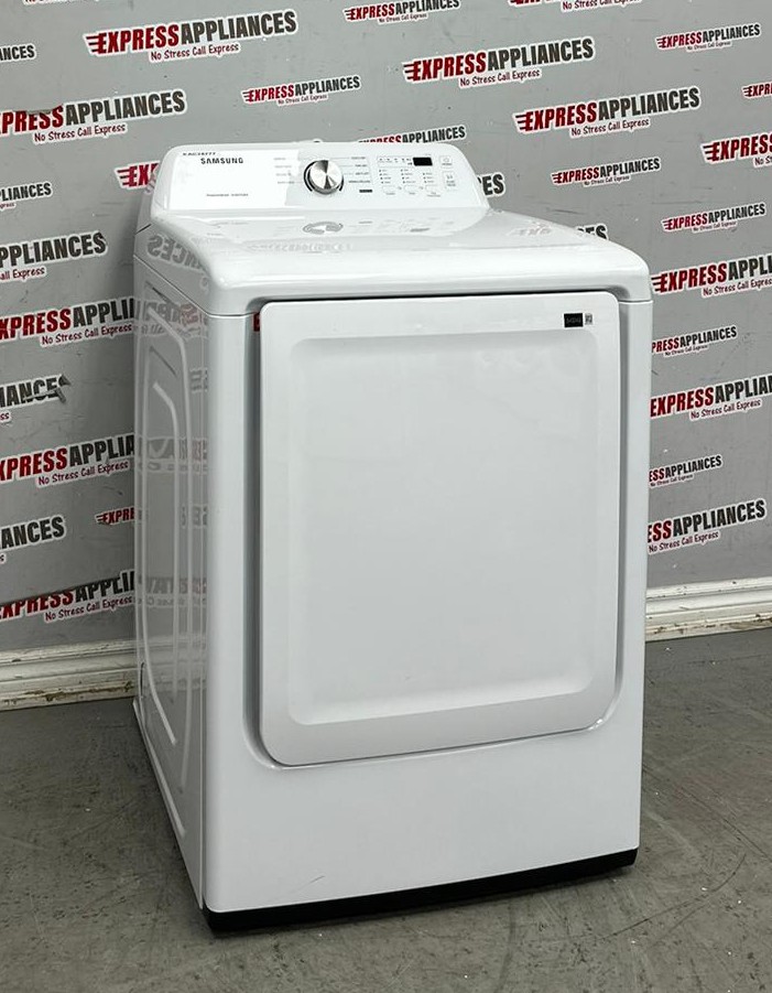 Open Box Samsung 27” Electric Dryer DVE45T3200W/AC For Sale