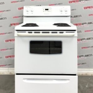 Used Frigidaire 30” Freestanding Coil Stove CFEF312GSC For Sale