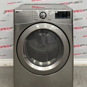 Open Box LG 27” Electric Stackable Dryer DLE3400V For Sale