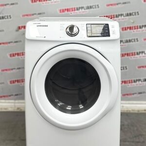 Used Samsung 27” Electric Stackable Dryer DV42H5000EW/AC For Sale