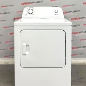 Open Box Amana 29” Electric Dryer YNED4655EW1 For Sale