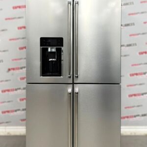 Open Box KitchenAid 36” Counter Depth French Door Refrigerator KRQC736RPS For Sale