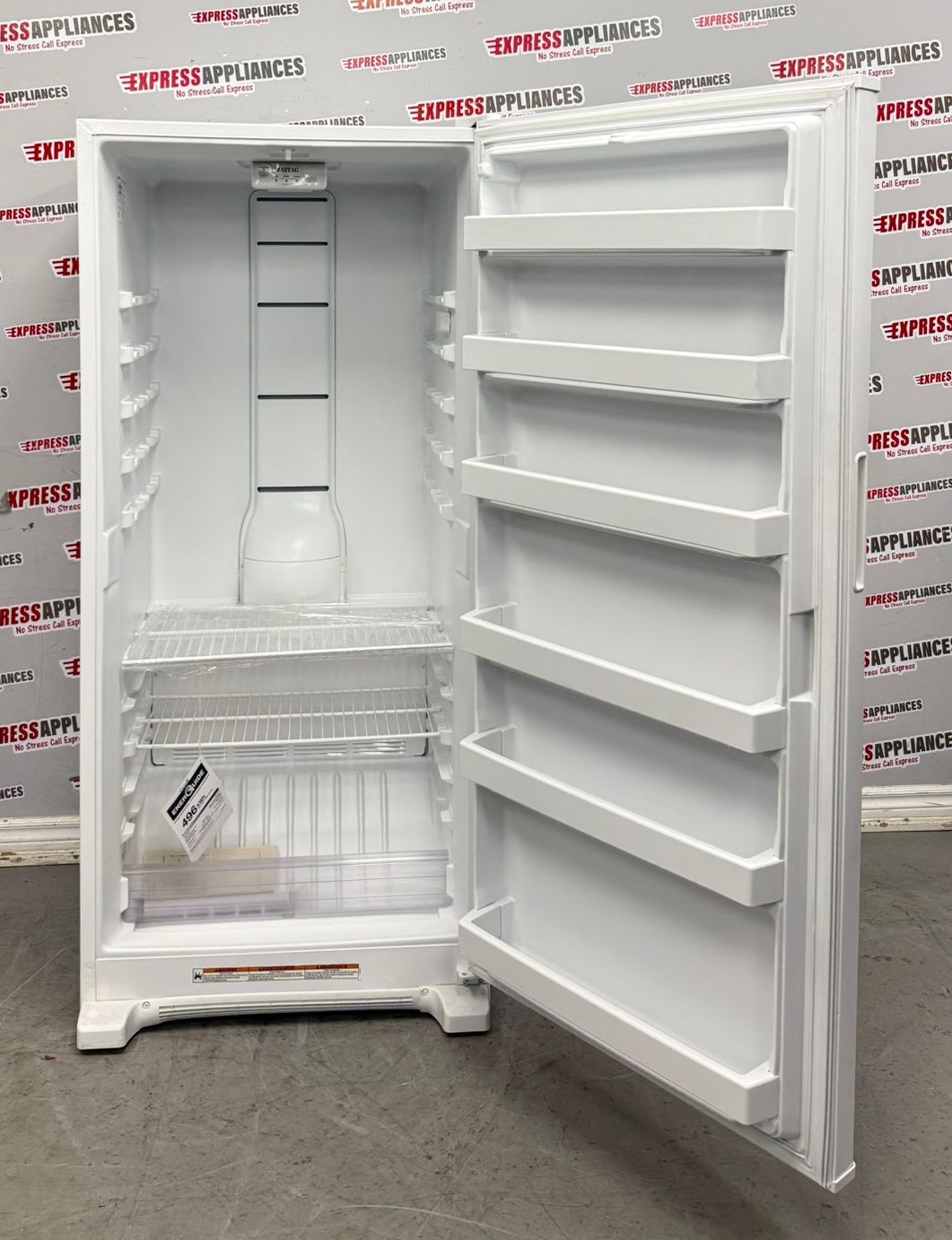 Open Box Maytag 30” Up Right Freezer MZF34X18FW08 For Sale